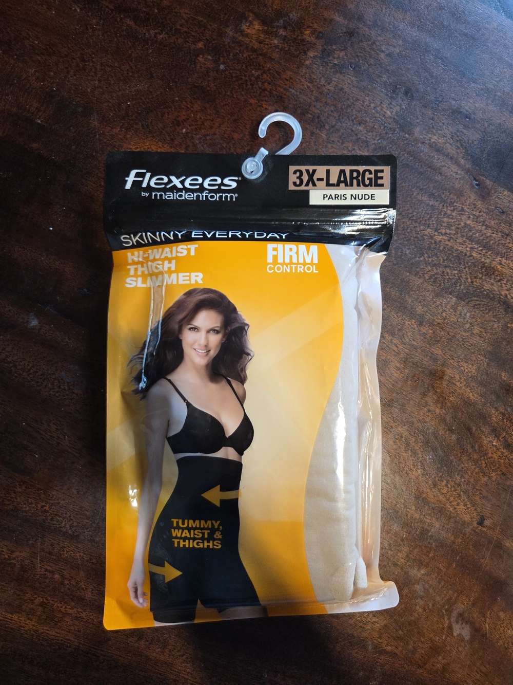 Nwt Flexees Paris Nude High-Waist Thigh Slimmer - 3X-Large